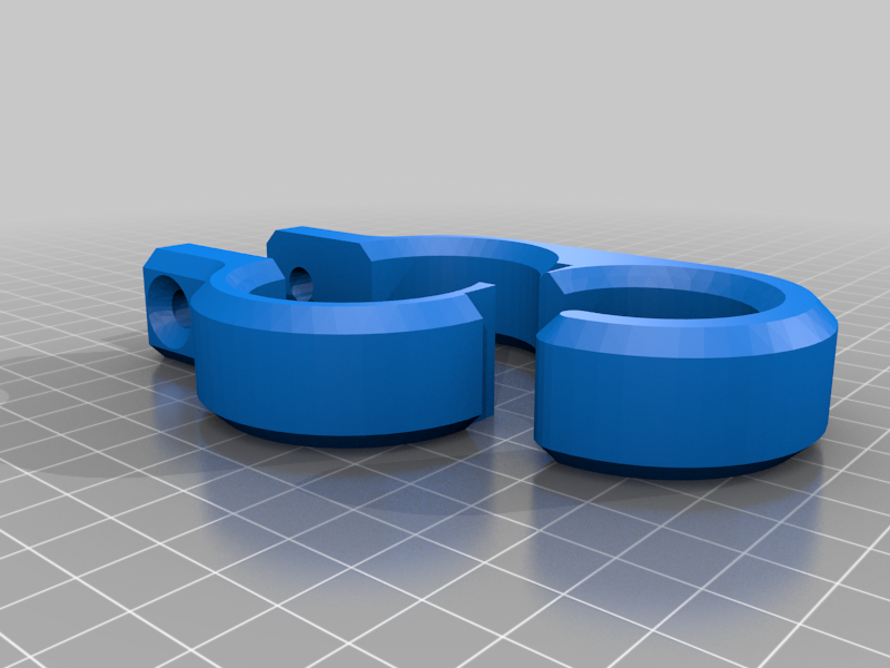 Free 3D file Ring with Parallel-Oriented Hook for 1